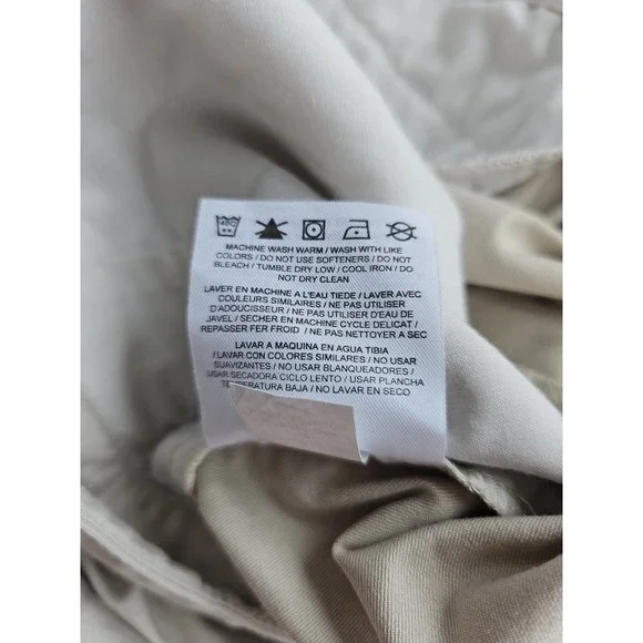 Nike Golf Shorts Womens 12 Beige Khaki Fit Dry Chino Performance Walking Casual - Picture 6 of 7